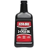 STA-BIL Full Synthetic 2-Cycle Oil - With Fuel Stabilizer For Up To 12 Months Protection - 5 Gallon Multi-Mix - 50:1/40:1 Mix Ratios - Low Smoke Formula, 13 fl. oz. (22404)