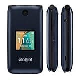 Alcatel Go Flip 4GB 4044W Blue - T-Mobile (Renewed)