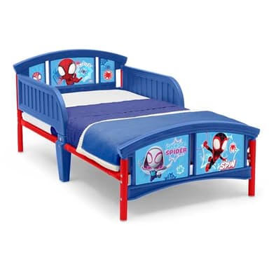 Delta Children Plastic Toddler Bed, Spidey and His Amazing Friends