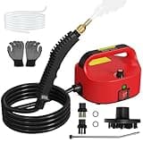 2500W Handheld Steam Cleaner, High-Temperature Pressurized Steam Cleaner, Grout Steam Cleaner, High Heat Steamer for Cleaning Couch, Floor Tile, Bathroom, Microwave, Mattress Bed Bugs, Windows