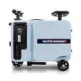 OLYGIVE Electric Rideable Luggage - Smart Travel Suitcase with Digital Display, TSA Lock, Long Battery Life, and Smooth Ride for Kids and Adults
