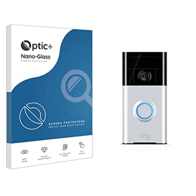 Optic+ Nano Glass Screen Protector for Ring Doorbell 2, 3 & 4