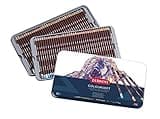 Derwent Colored Pencils, ColourSoft Pencils, Drawing, Art, Metal Tin, 72 Count (0701029)