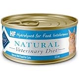 Blue Buffalo Natural Veterinary Diet HF Hydrolyzed for Food Intolerance Wet Cat Food, Veterinarian's Prescription Required, Salmon, 5.5-oz. Cans (24 Count)
