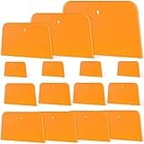 Frienda Body Filler Spreaders Plastic Tools for Automotive Applying Putties Glazes Caulks and Paint(6 Pcs,3 Sizes)