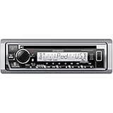 KENWOOD KMR-D382BT (50W x 4Ch) Single Din Car/Marine Stereo Head Unit with Bluetooth, Hands-Free Calling, CD Player, USB, AM/FM Radio, SiriusXM Ready, All-Weather in-Dash Boat & Car Audio Receiver