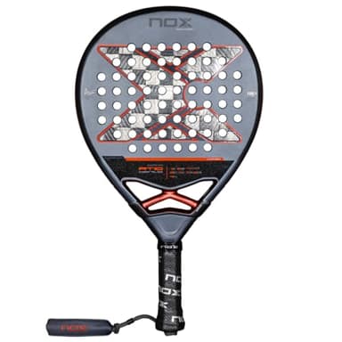 Padel Racket AT10 Genius 18K Alum by Agustin Tapia 2025 | Luxury Teardrop Pala Padel | Enhanced EOS Flap & NOX Custom Grip Technology Dual Texture Spin Control Advanced paddle racket Elite Performance