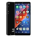 80GB MP3 Player with Bluetooth and WiFi, 5.5-inch Full Touch Screen Bluetooth MP3 Player with Camera, Supports Spotify SpotifyKids Audible、Andora、 Amazon Player, MP4 and MP3 Player, Maximum 1TB Black