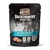 Merrick Backcountry Grain Free Gluten Free Premium High Protein Wet Cat Food, Duck Recipe Cuts With Gravy - (Pack of 24) 3 oz. Pouches