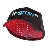 Hairmax RegrowMD - FDA Cleared Laser Hair Growth Cap Device - Thinning Hair Loss Treatment for Men & Women - Scalp Health Improvement - 30 Minute Sessions - Red Light Therapy - Fits Most Heads