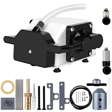 Comgrow Air Assist for Laser Cutter and Engraver,Air Assist Pump Kit with Adjustable 30L/Min,for CNC Cutting and Laser Engraving,Remove Smoke and Dust,Protect Laser Lens, Reduce Surface Temperature