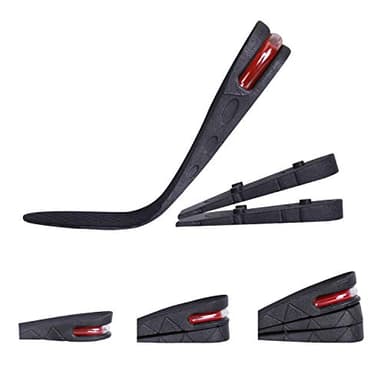 Height Increase Insoles for Men Women, 3 Layer 2.75'' Air Cushion Shoe Lift Shoe Pad Kit Air Cushion Heel Inserts (2.75" / 7cm)