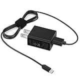 Charger Fit for Kindle Fire Tablet with 5Ft Type-C and Micro USB Cable for Charging Fire HD 6 7 8 10/Fire Max 11/Fire Plus/Kids/Kids Pro/HD HDX/Kindle/Paperwhite/Oasis E-Reader and Samsung Phone