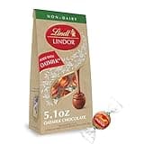Lindt LINDOR OatMilk Chocolate Truffles, Non-Dairy Chocolate Truffles with Smooth, Melting Truffle Center, 5.1 oz.