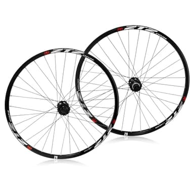 ZTZ 26"/27.5"/29" Mountain Bike Wheelset，Ultralight Aluminum Alloy Rim 32H High Strength Bike Wheels， Quick Release Disc Brake MTB Wheel Set， Compatible 7-12 Speed Cassette