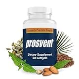 Prosvent Advanced Men's Prostate Support Natural Supplement with Saw Palmetto, Vitamin D, and Zinc to Ease Urinary Frequency & Urgency (60 Count)