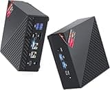 KAMRUI Mini Gaming PC,AMD Ryzen 7 5825U Mini PC(8C/16T,Up to 4.5GHz),32GB DDR 512GB SSD Mini Computers,Dual LAN Micro PC Support 4K@60Hz Triple Display WiFi6/BT5.2/DP1.4/HDMI2.0/USB3.2
