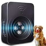 Tlettsteinkle Anti Barking Device, Ultrasonic Dog Bark Deterrent Devices, 3 Modes Rechargeable Dog Barking Control Devices, Bark Silencer, Up to 50 FT Indoor Outdoor Use, Pet and Human Friendly