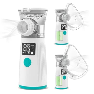 New - Improved Non-Medicated Steam Inhaler for Sinus Relief, Allergies, Congestion & Colds, Vocal Steamer, Soothes Nasal & Throat Passages.