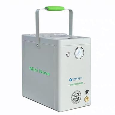 TMAXCN Brand Dry Ice Blasting Machine,Dry Ice Cleaning Machine, Adjustable Pressure & Dry Ice Amount, Movable Blaster Cleaner for Automotive Ship Aviation Chemical, 110V (Dry Ice Cleaning Machine)