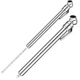 BBTO 2 Pieces 0-20 PSI Low Pressure Tire Gauges Pencil Tire Gauges for Reverse Osmosis Tank, Garden Tractors, Golf Carts, ATV, Sports Equipment