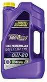 Royal Purple ROY51020 API-Licensed SAE 0W-20 High Performance Synthetic Motor Oil - 5 qt.