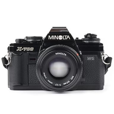 Minolta X-700 35mm Film SLR with Minolta MD 50mm 1:2 Manual Focus Lens (Renewed)