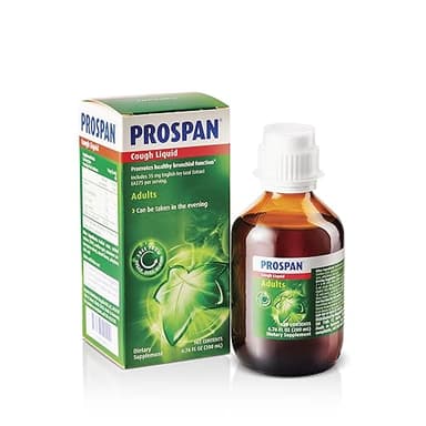 Prospan/Abrilar Cough Syrup + Mucus with Proprietary English Ivy Leaf Extract EA575 for Adults - Soothes Cough, Mucus Relief, No Added Sugar, Non-Drowsy, Alcohol-Free, Drug-Free - 200mL