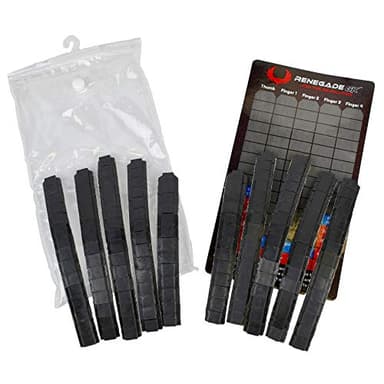 Renegade GK Endo Pro-Tek Fingersaves (Set of 10) Fits Goalkeeper Gloves Sizes 4-12, Maximum Protection