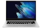 Samsung Galaxy Book Go Laptop PC Computer Qualcomm 7C Pro 4GB Memory 128GB eUFS Storage 18-Hour Battery Compact Light Shockproof WFH Ready WiFi 5, Silver (Renewed)