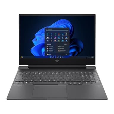 HP Victus 15-FA100 2024 Gaming Laptop 15.6" FHD IPS 144Hz 8-Core Intel i5-13420H 16GB DDR4 512GB SSD NVIDIA GeForce RTX 4050 6GB GDDR6 Wi-Fi 6 Backlit Keyboard Win11 Home w/ONT 32GB USB