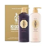 Daeng Gi Meo Ri- Ki Gold Premium Shampoo+Treatment Set, Effectively Moisture to Dry and Rough Hair, No Artificial Color, 780ml each