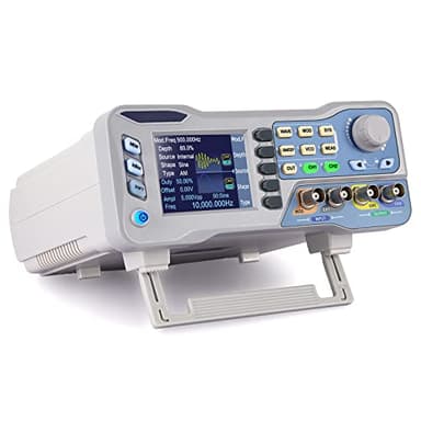 Koolertron DDS Signal Generator Counter, 2.8in Screen Display 80MHz High Precision Dual-Channel Arbitrary Waveform Generator Frequency Meter 275MSa/s