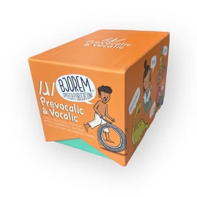 Bjorem Speech® Prevocalic and Vocalic/ɹ/Deck by Carol Koch and Jennie Bjorem – Target Words for Therapy 7 Contexts – Essential Tool for Speech-Language Pathologists