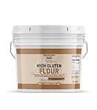 Unpretentious High Gluten Flour, 1 Gallon Bucket, Artisan Bread, Bagels, Pizza