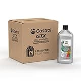 Castrol GTX Full Synthetic High Mileage 5W-30 Motor Oil, 1 Quart, Pack of 6