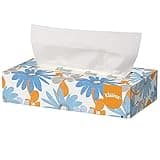 Kleenex 21606BX White Facial Tissue, 2-Ply, White, Pop-Up Box (Box of 125 Tissues)