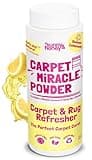 Sunny & Honey Carpet Miracle Powder - Dry Cleaner, Freshener & Deodorizer Powder for Kids & Pets, Lemonade Scent, 20 oz - Carpet Cleaner & Upholstery Deodorizer Powder