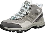 Skechers Women's Trego - Rocky Mountain Hiking Boot, Grey, 8 M US