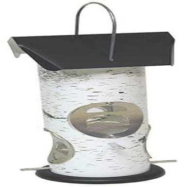 LOG2M Birch Log Design Bird Feeder for Mixed Seed