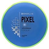 Axiom Discs Electron Pixel (Medium) Simon Lizotte Edition Disc Golf Putter (165-170g / Colors May Vary)
