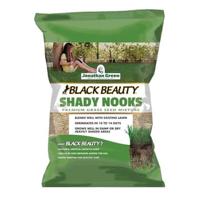 Jonathan Green Black Beauty Shady Nooks Mixed Shade Grass Seed 3 lb. - Case of: 1;