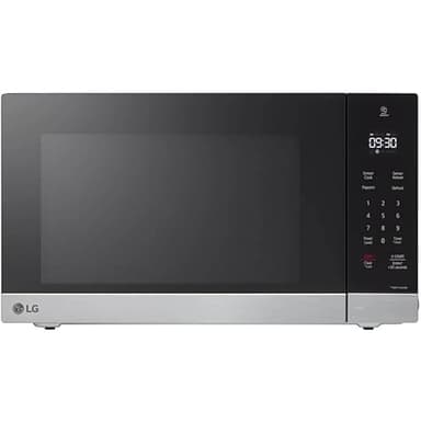 LG Countertop Microwave, 1.5 cu. ft., Stainless Steel, 21.44"x12.13"x16.19", Smart Inverter, Sensor Cooking, 1200 Watts