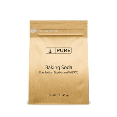 Pure Original Ingredients Sodium Bicarbonate (Baking Soda) (1 lb) Eco-Friendly Packaging, Always Pure, No Fillers Or Additives