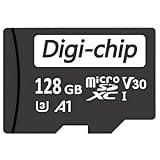 Digi-Chip 128GB Micro SD Memory Card for Tapo Cameras, Class 10 UHS-1 V30 Video High Speed Tapo Camera Memory Card for Wi Fi Security Cameras