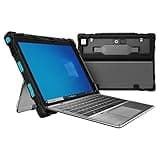 Gumdrop DropTech Laptop Case Fits Dell Latitude 12" 7200/7210 2-in-1 (Without Smart Card Reader) for Office, Travel, Business and Professionals, Rugged Bumpers for Reliable Device Protection – Black