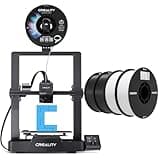 Creality Ender 3 V3 SE 3D Printer Bundle PLA 4 Packs 2 Whites and 2 Blacks