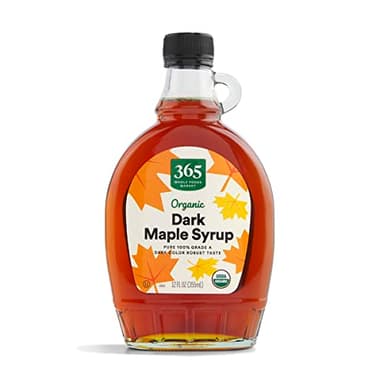 365 by Whole Foods Market, Organic Grade A Dark Maple Syrup, 12 Fl Oz