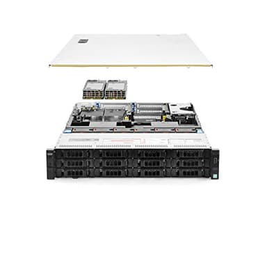 Dell PowerEdge R730xd 12-Bay LFF Server 2.50Ghz 24-Core 192GB RAM + 16TB Storage (Renewed)