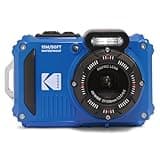 KODAK PIXPRO WPZ2 Rugged Waterproof Digital Camera 16MP 4X Optical Zoom 2.7" LCD Full HD Video, Blue
